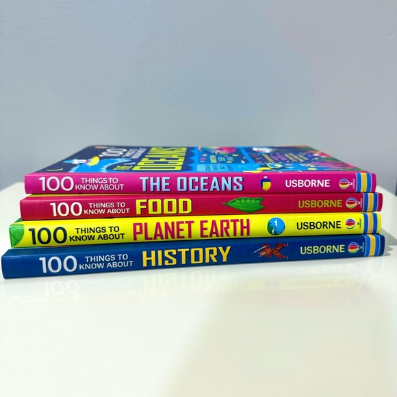 USBORNE 100 Things to Know Books SET OF 4 - Picture 2 of 4